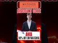 *Title*: Watches of America Discount Code AVA — 10% Off On All Luxury Watches