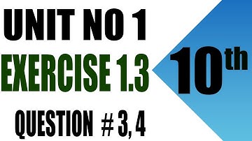 Class 10th Math | Unit 1 | Exercise 1.3 | Question 3-4 | Exercise 1.3 question 3-4 class 10 | Ptb