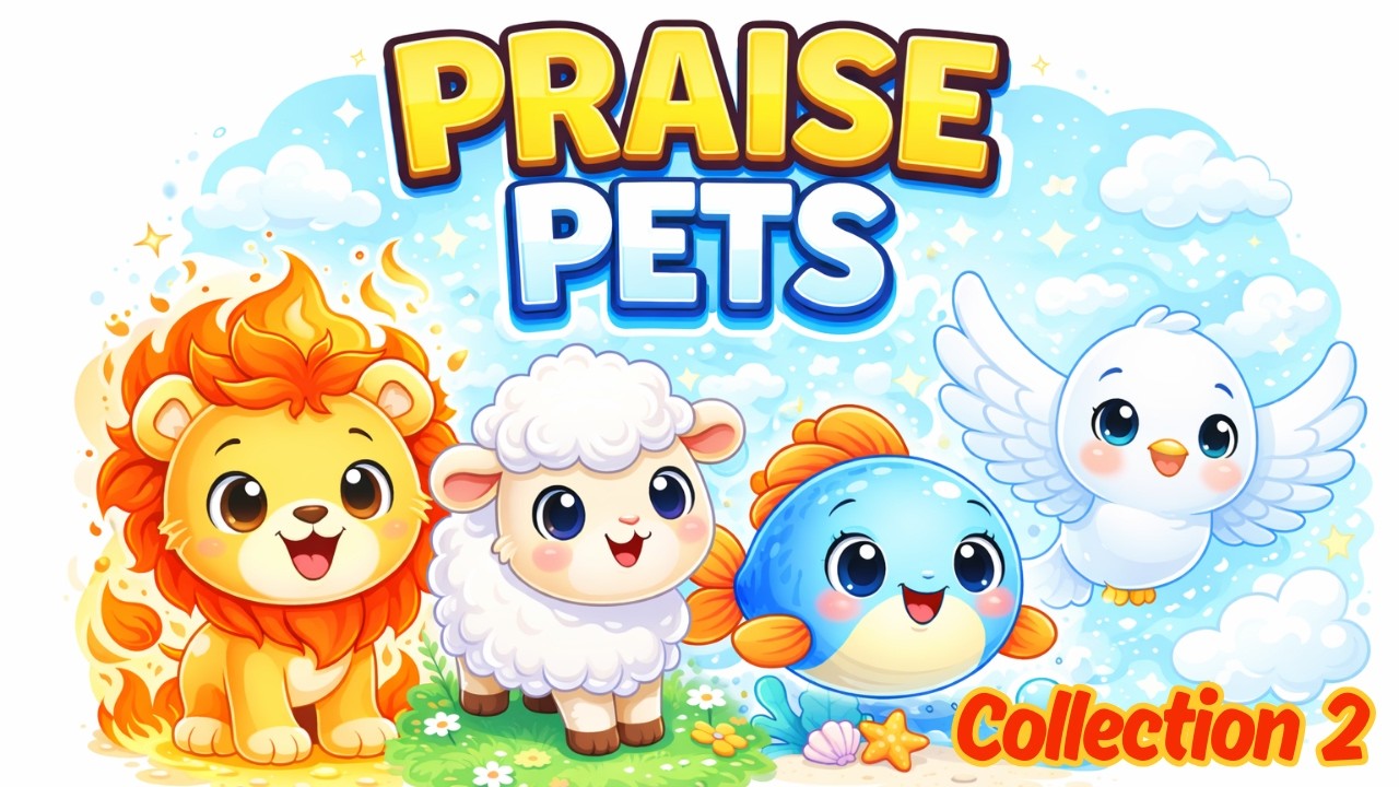 PRAISE PETS Half Hour Christian Songs for kids [Collection 2]