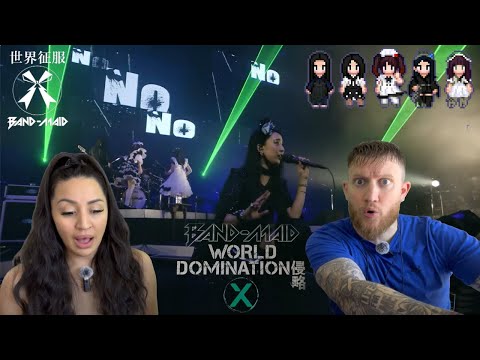 BAND-MAID DOMINATION LIVE REACTION!!