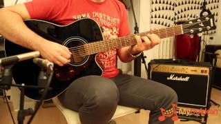 Yamaha FX370C - Akustik Gitar İncelemesi (Hızlı Video)