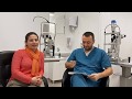 Pacienta operata cu cristalin Zeiss Trifocal Toric - Dr. Teodor Holhos