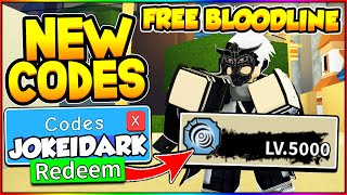All 9 Free Dark Jokei Bloodline Codes In Shindo Life Roblox