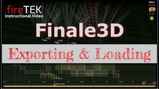fireTEK Instructional Video:  Finale3D - Exporting & Loading Scripts Profile