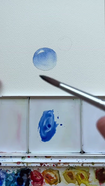 How To Make A Watercolor Blob in Paint 3D 