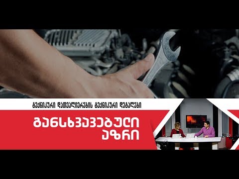 ტექნიკური დათვალიერების ტექნიკური დეტალები - განსხვავებული აზრი