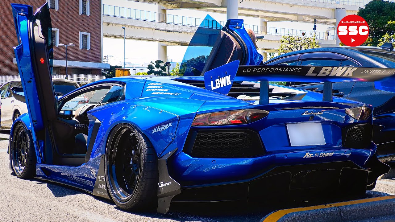 段差 ひっくい Lbwkアヴェンタドール など 輸入車 スーパーカー アメ車 欧州車 Foreigncar 大黒pa Youtube
