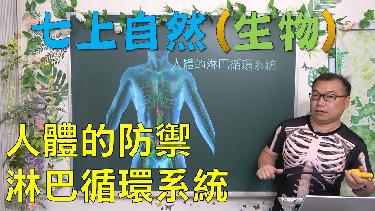 七年級自然 28 人體的防禦：淋巴循環系統全解析、組織液與淋巴的轉換、體液恆定的奧祕、歷屆試題精選、講義第 79-82 頁｜史考特老師(最新課綱)