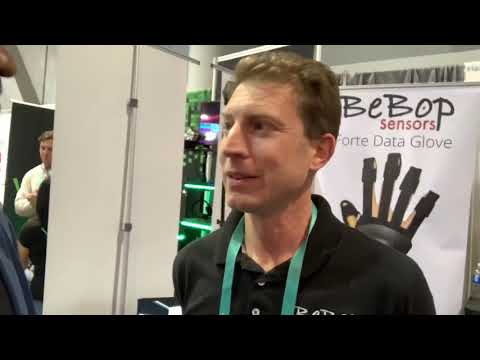 Jerry Kurtze Of BeBop Sensors In Berkeley Gives Demo At CES 2020 Las Vegas