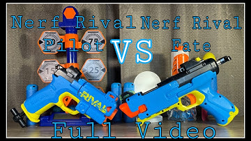 Which One Is Best? The Nerf Rival Pilot Vs Nerf Rival Fate!!