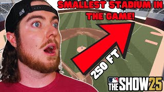 I USED THE SMALLEST STADIUM IN MLB THE SHOW 25!