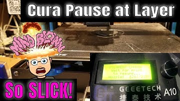 Tested! Cura pause at Layer Auto Change Filament | Multi Color Prints