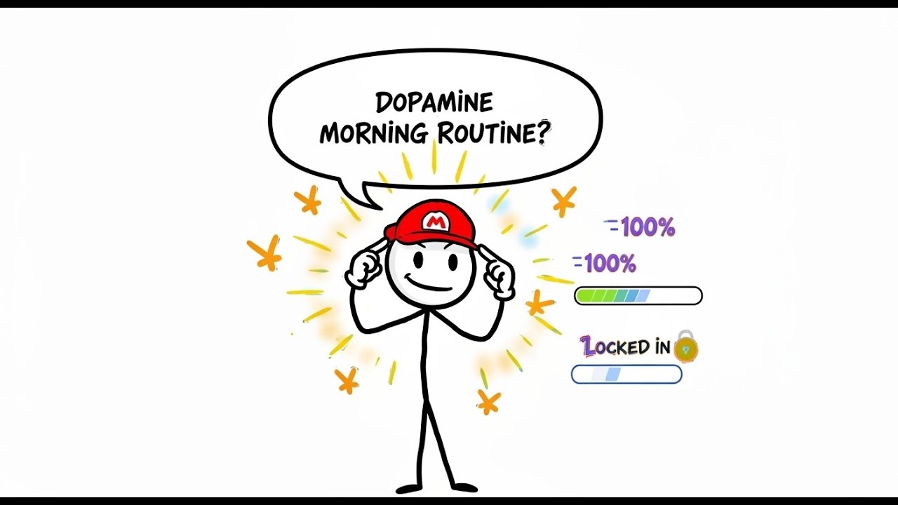 Dopamine Morning Routine The Dopamine Morning Routine โ How to Focus Without Forcing It ๐ง - YouTube