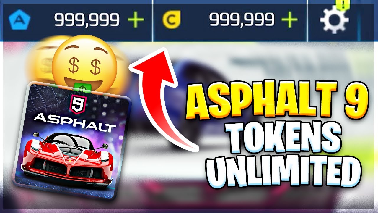 asphalt 9 mod apk unlimited money and tokens latest version