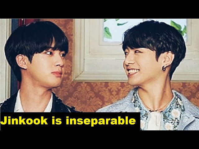 Why does Jungkook always want to be near Jin? (BTS - 방탄소년단) class=