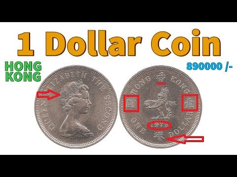 Rare HONG KONG 1 Dollar Coin 1978 - Elizabeth II | Rare Foreign Coins | Rare World Coins