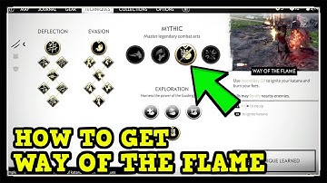 Ghost of Tsushima How to Get Way of the Flame Legendary Combat Art - Mythic Tale Location
