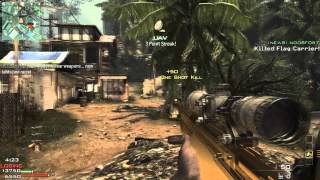MW3 modern warfare 3 . 6 kill feed sniper l118a