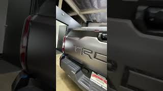 Easy to install TRD PRO Tailgate Lettering | Vinyl Overlays #2022Tundra #TRDpro