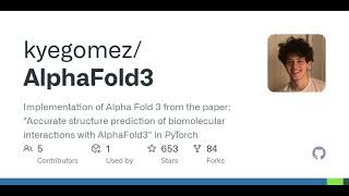 GitHub - kyegomez/AlphaFold3: Implementation of Alpha Fold 3 from the paper: "Accurate structure ...