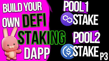 🤑Build Your Own Defi Staking dApp - P3 - Masterchef Contract Add Staking Pools