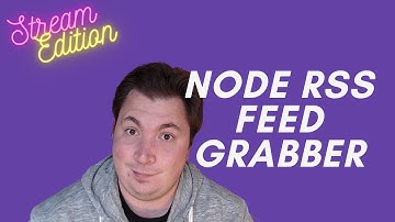 Node.js: RSS Feed Grabber | Coffee-Stream | AMA
