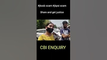 #jkssb scam #jkpsi scam #jammu #kashmir #jammuandkashmir
