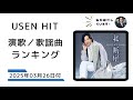【速報】USEN HIT 演歌/歌謡曲ランキング(2025年3月26日付)