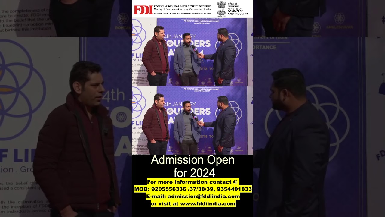 FDDI FOUNDERS DAY ! Alumni speak continues to inspire..