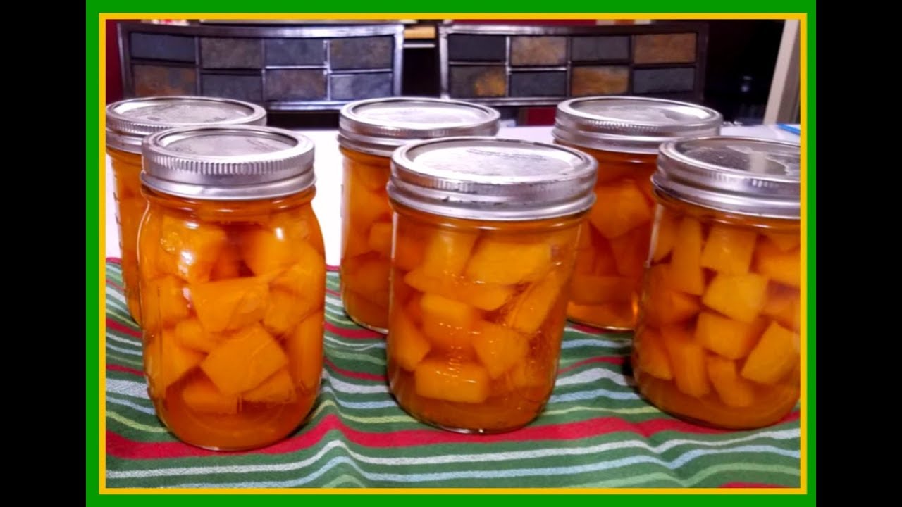 How To (Safely) Can Squash & Pumpkin - YouTube