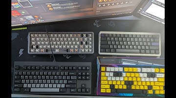 Four Keyboard Sound Tests in One Video! (Cyberboard, Mode Eighty, Drop ALT)