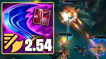 ASHE KITING WITH 2.54 ATTACK SPEED