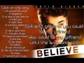 Justin Bieber - Boyfriend ( Full Song HQ W/ LYRICS ) Album Believe