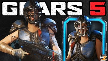GEARS 5 Characters Gameplay - THRASHBALL KAIT Character Skin Multiplayer Gameplay!