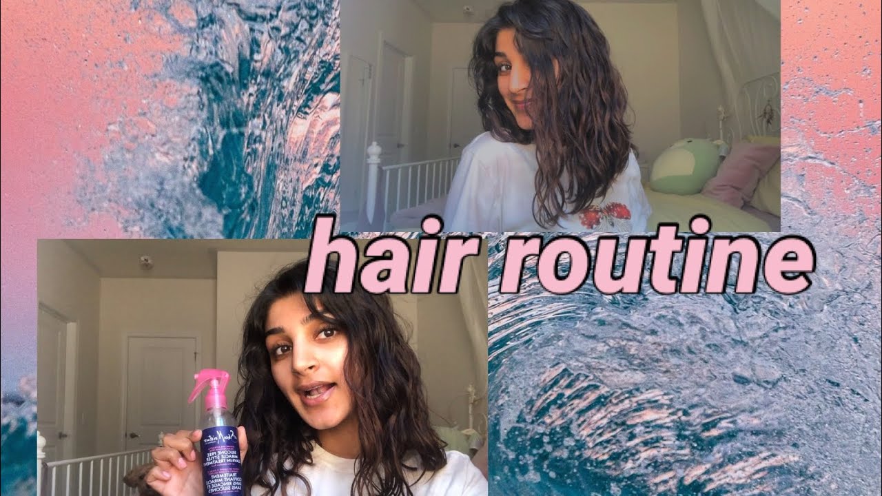 my wavy hair routine (type 2a/2b)