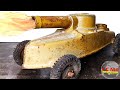 1940s Toy Tank Restoration [Actually Fires!]