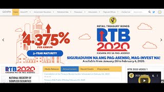 How to Invest in Government's Retail Treasury Bonds RTB 2020 at 4.375%