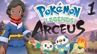 I Finally Played Pokemon Legends Arceus & It's CHAOTIC | Ep 1