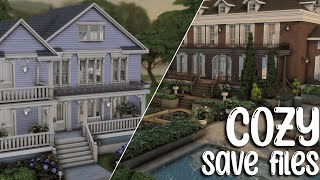 2 Cozy Base Game Save Files That Every Simmer Needs The Sims 4 Save File Review