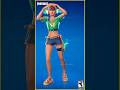 Fortnite Merc Step Emote Heatwave PJ Skin Thicc 🍑😜😂 New BattlePass Girl 😱🔥