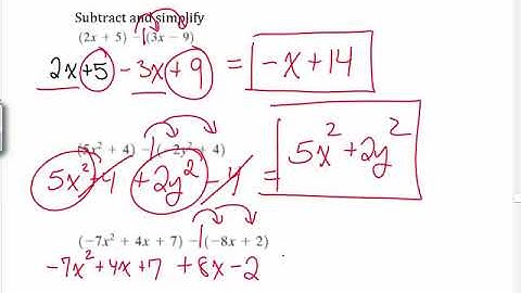 12.4 adding subtracting polynomials