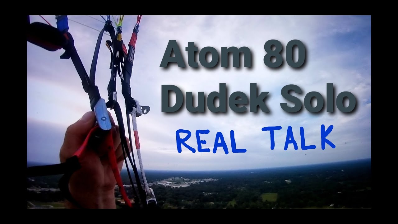 Atom 80 Dudek Solo Maintenance Flight