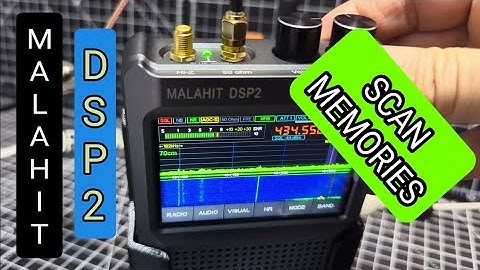 MALAHIT DSP-2- SCAN MEMORIES