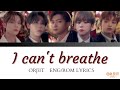 [ENG/ROM] ORβIT &quot;I can&#39;t breathe&quot; (Color Coded Lyrics)