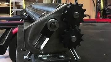 Slip Roll build using Vincent R. Gingery