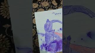 #HANUMANJI #balpen #sketch #subscribe #drawing #hindumantra #art