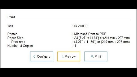 print Invoice in PDF In Tally prime#tallytutorial#tallyprime
