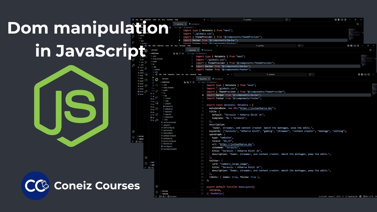 DOM Manipulation in JavaScript Part 2 (Change Text, Styles & Add Events ...