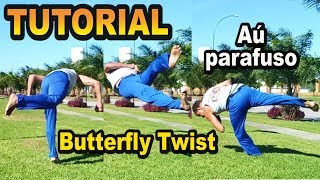 Capoeira Tutorial#20 (Aú parafuso / B-twist / Parafuseta / Andorinha / Pirulito) ENGLISH SUBTITLES