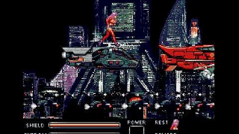 Flying Cars Stage (Life on Earth, Kai Magazine 2018, V9990 & msx2, 2+, Turbo R)